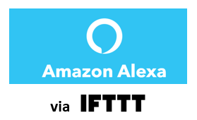 WeBeHome works with Alexa via IFTTT